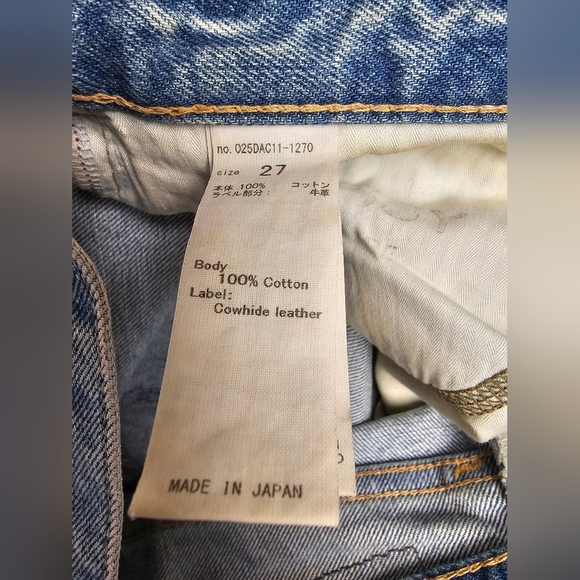 Moussy Vintage Glen Boy Skinny Jeans in Light Blue Size 27 - Picture 5 of 9